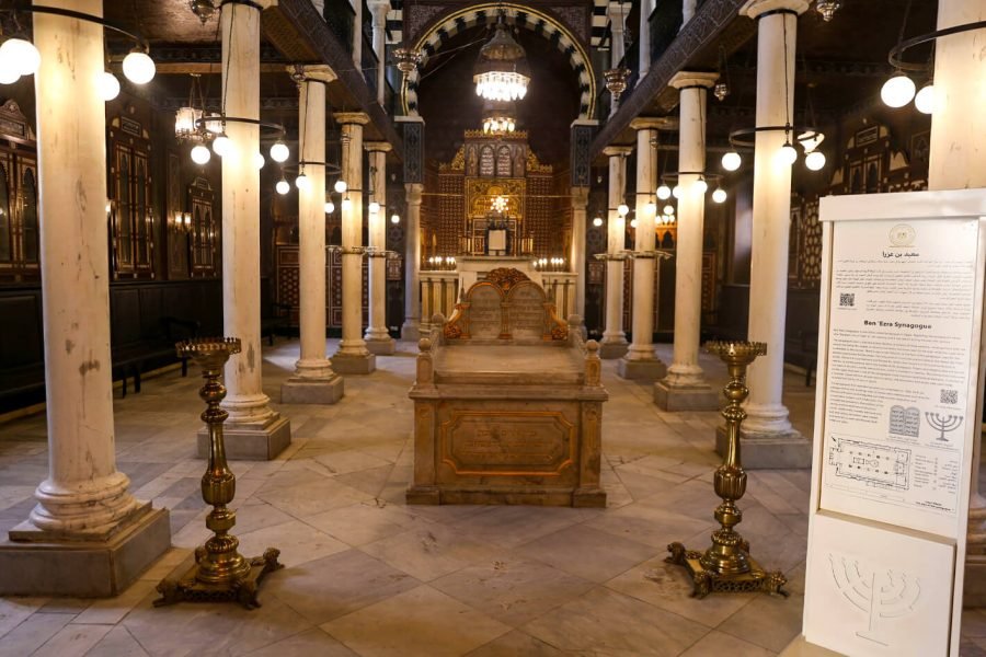 A wonderful shot of the magnificent Beni Ezra Synagogue in Cairo