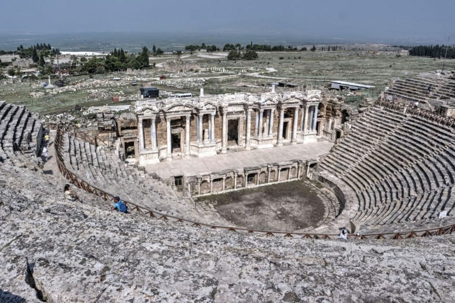 a great photo of hierapolis in turkey