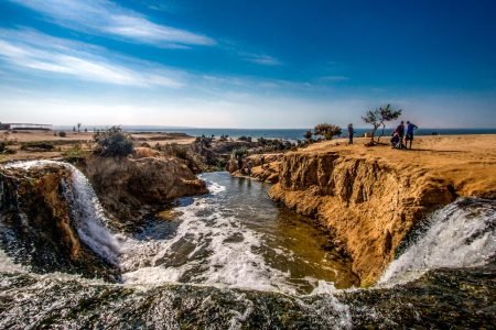A great shot of Wadi El Rayan from above in the Fayoum Oasis Egypt