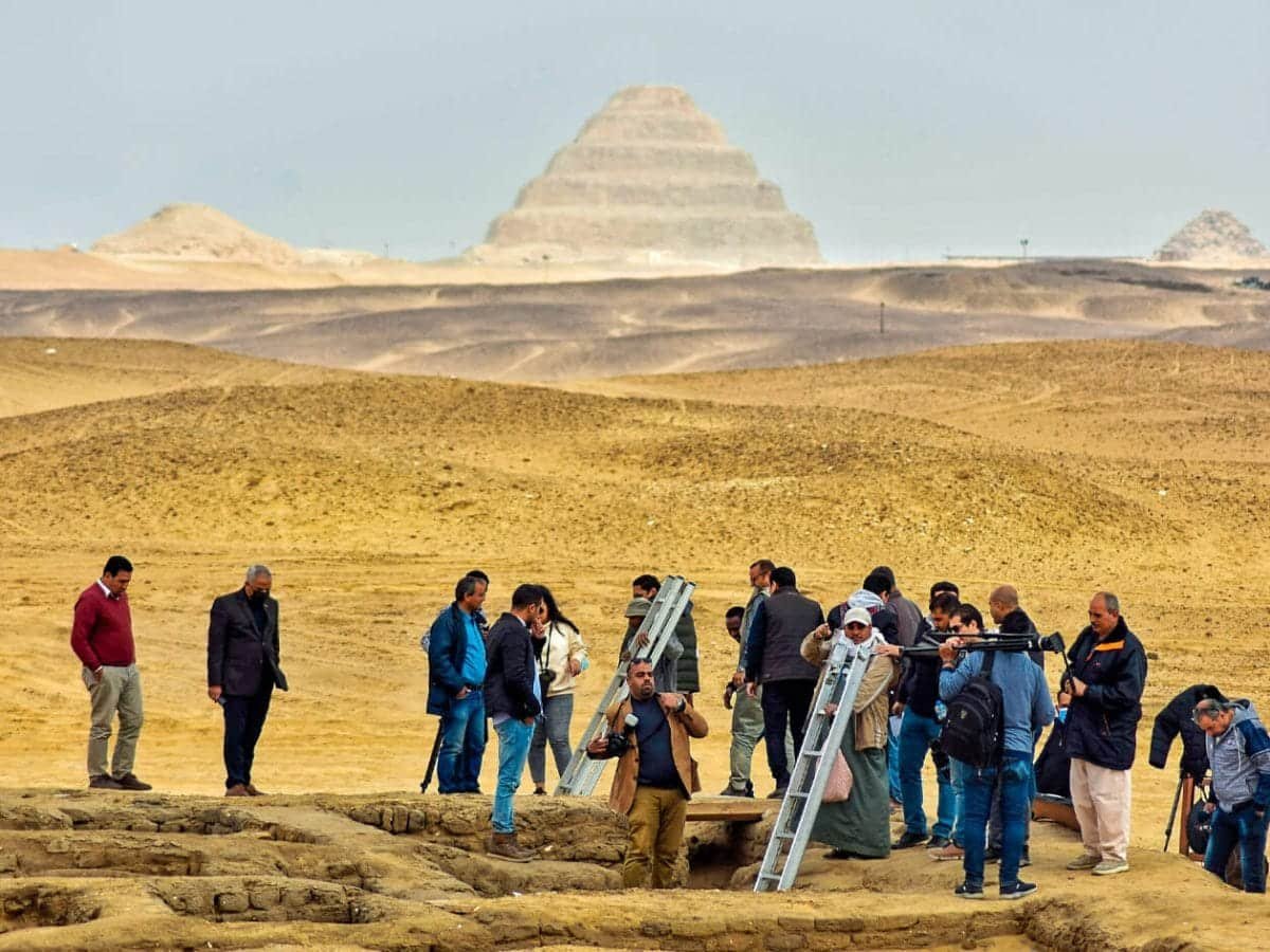 A picture of one of the discovered sites near Saqqara - 3 Day Cairo Itinerary: The Local Expert's Guide to Getting It Right