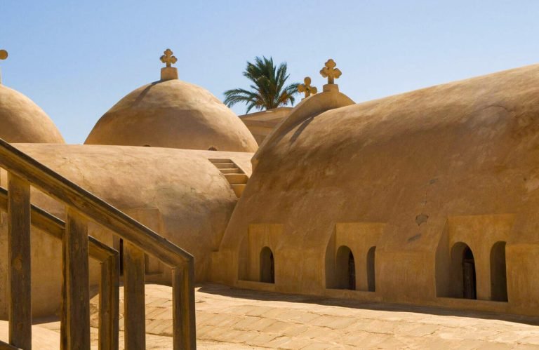 A picture of one of the parts of Wadi El Natrun Church