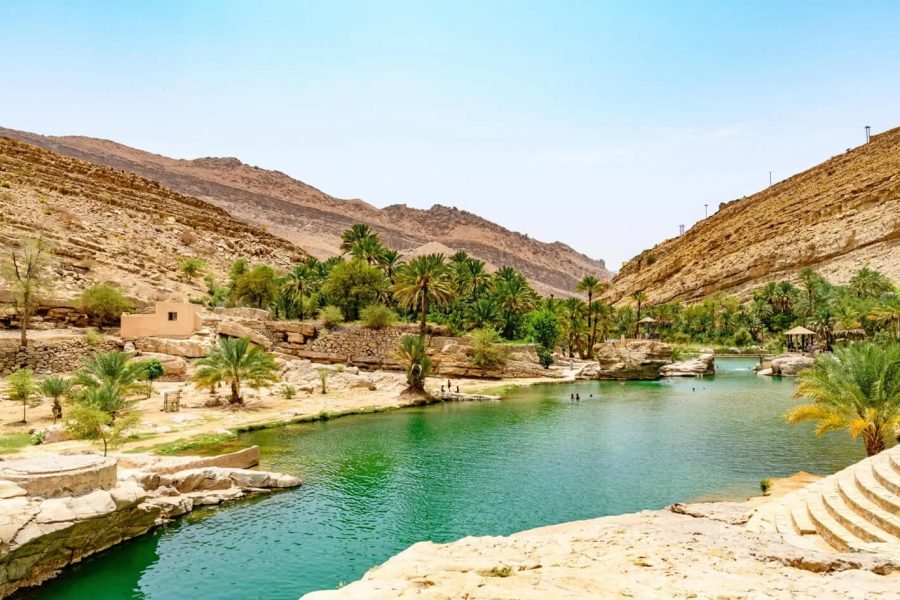A wonderful picture Wadi Bani Khalid