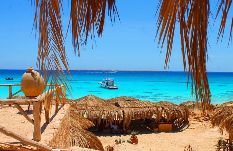 A wonderful picture of Orange Bay in Hurghada