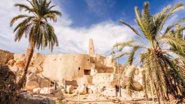 A wonderful picture of one of the buildings in Siwa