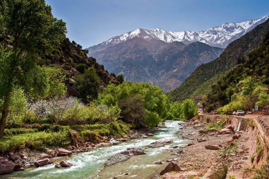 Atlas Mountains and Ourika Valley
