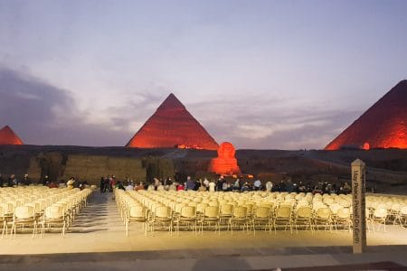 Sound and Light Show at the Pyramids of Giza Tour