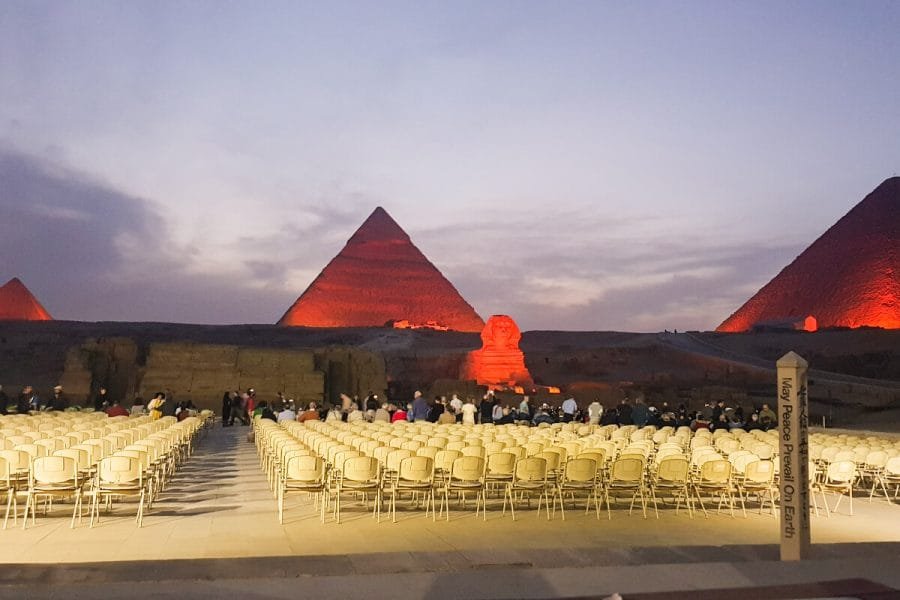 Giza Pyramids Sound and Light Show egypt