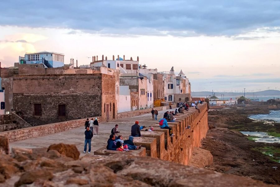 Great photo on the coast in Essaouira