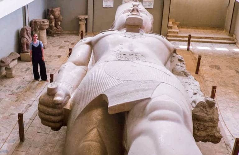 One of the finest and largest statues in Memphis