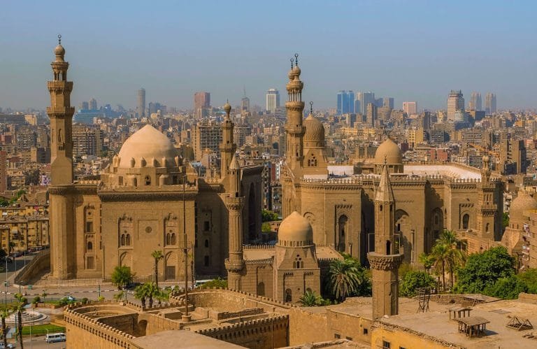 Rifai Mosque and Sultan Hassan Mosque in Islamic Cairo