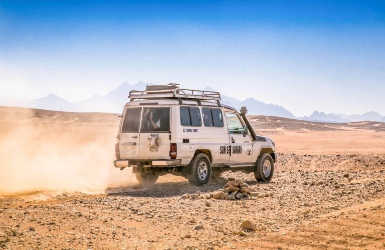 a wonderful shot of a four wheel drive car from one of the wonderful safari trips 1