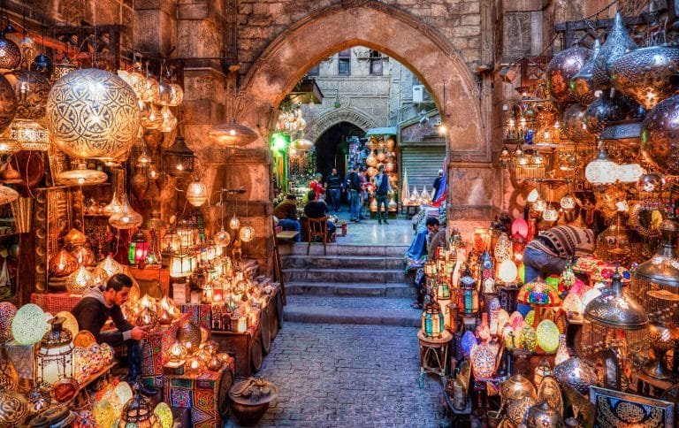 enjoy take souvenirs from khan el khalili market
