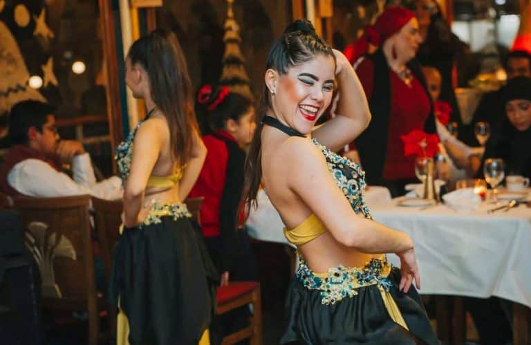 great photo of a dance show from a cruise