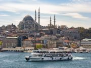 a great photo of the bosphorus cruise in turkey