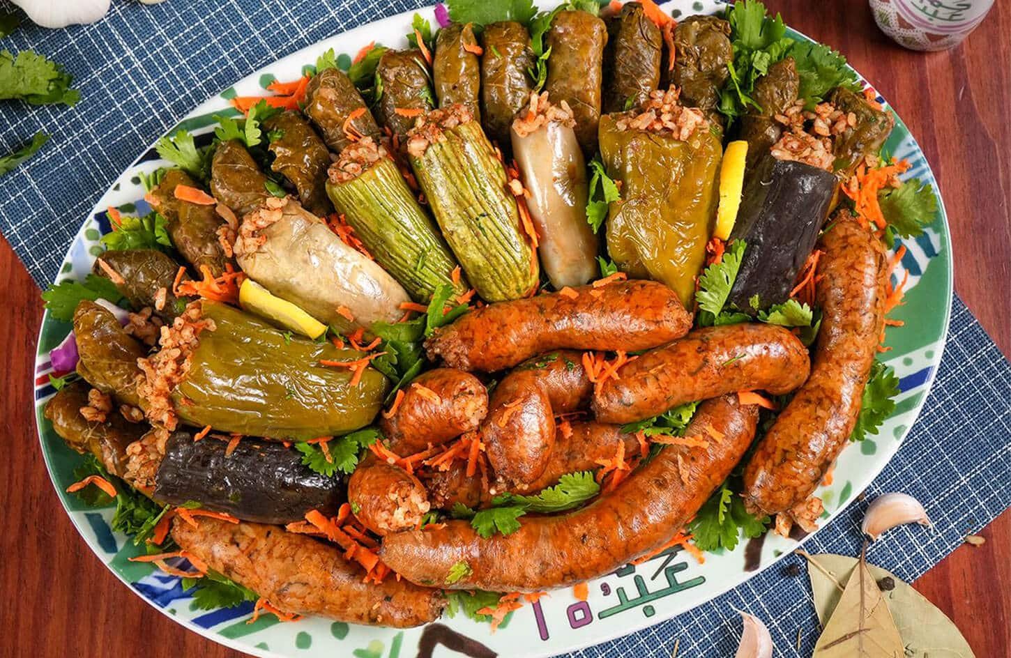 A wonderful picture of the mahshi dish