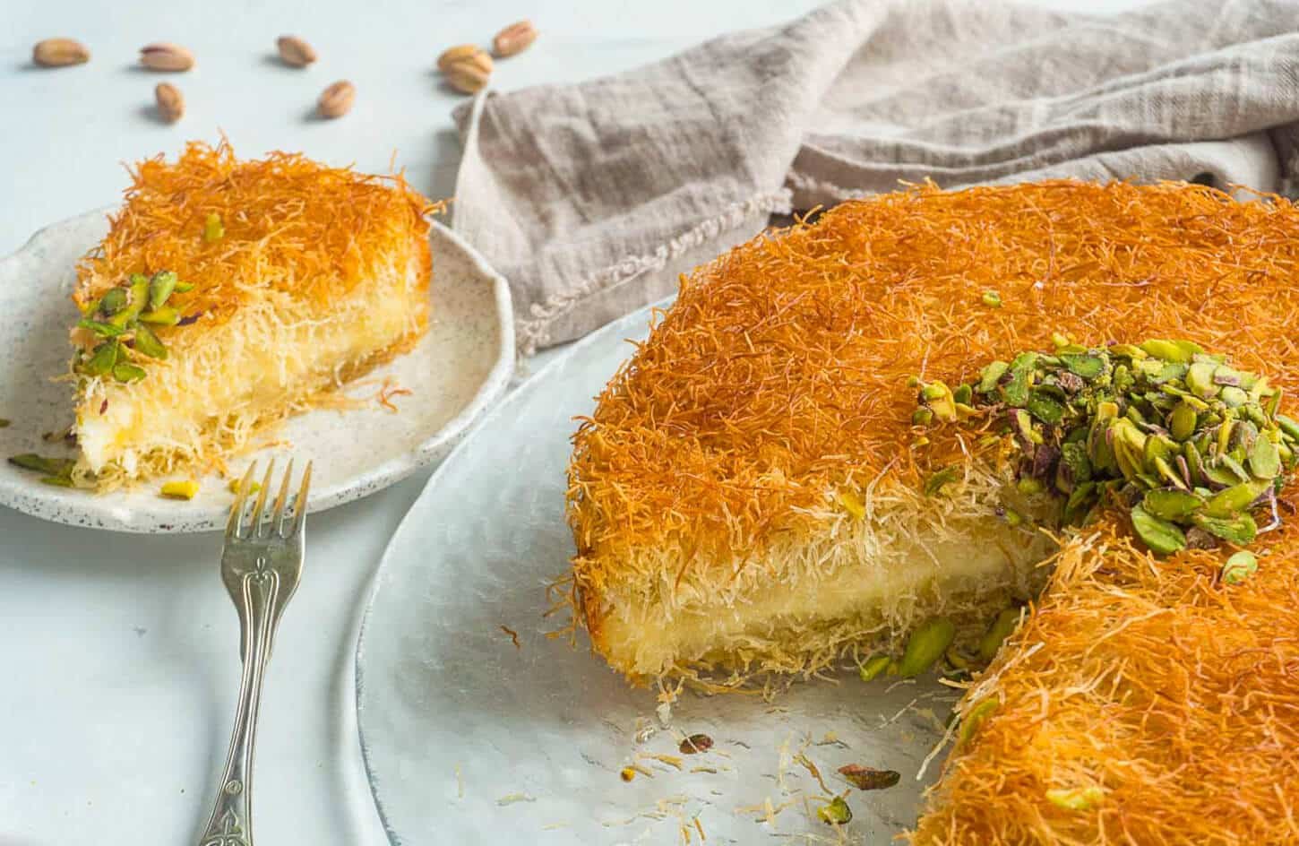 Wonderful picture of Egyptian Kunafa