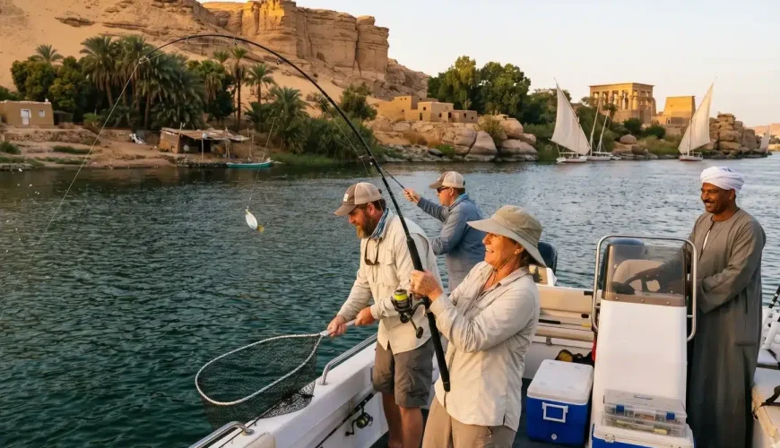 7 Days Aswan Luxury Fishing Safari Adventure