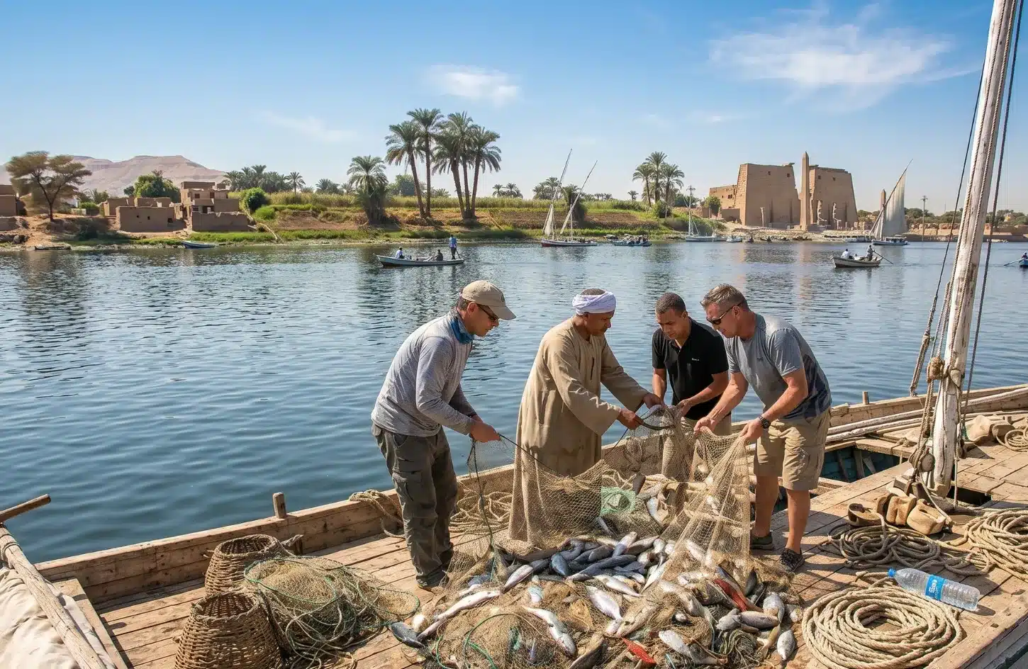 7 Days Aswan Luxury Fishing Safari Adventure