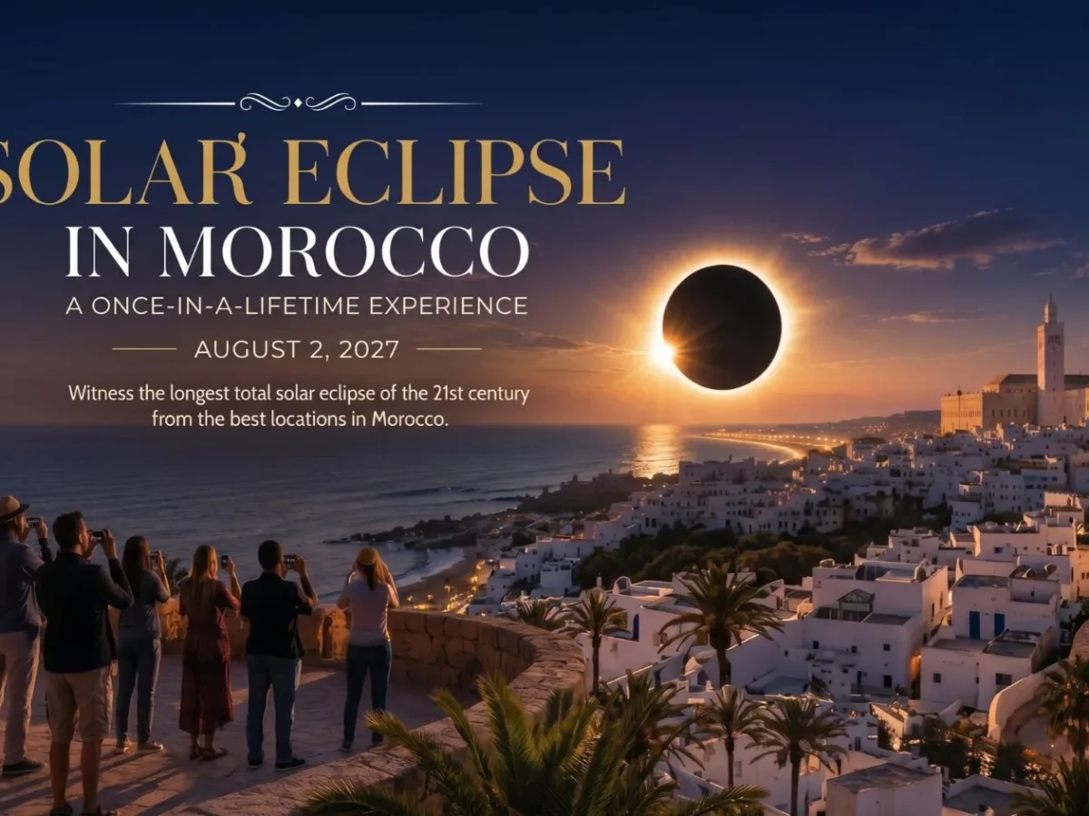 Eclissi solare in Marocco 2027