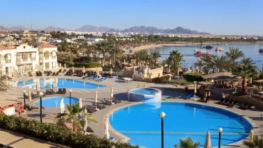 A picture of one of the most beautiful resorts in sharm - Best Resorts in Egypt