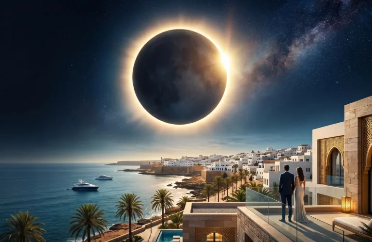 Chefchaouen - Party zur totalen Sonnenfinsternis