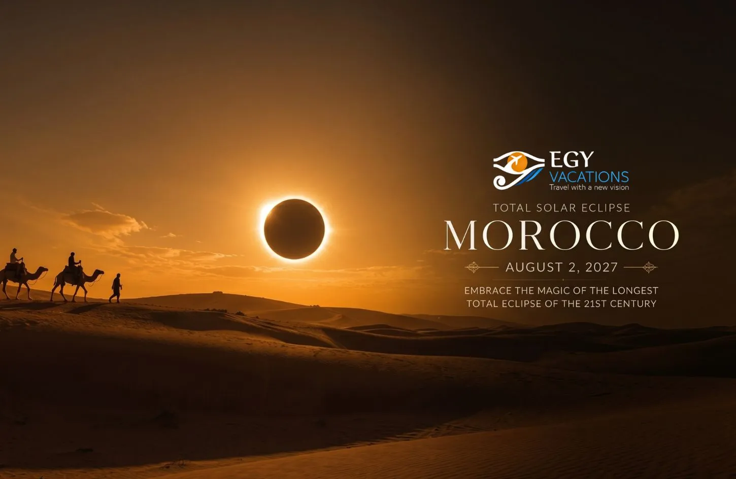 The Total Solar Eclipse in Tangier, Morocco